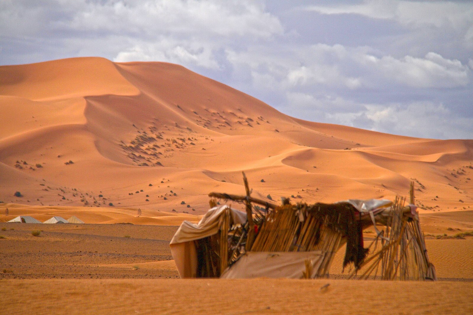 A camp at Erg Chebbi