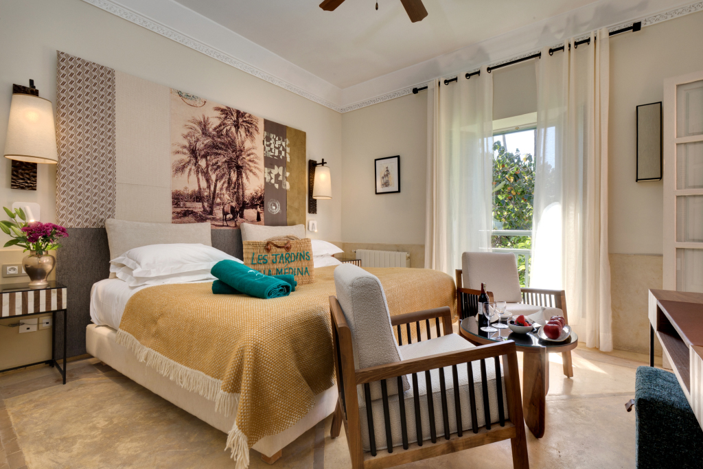 Bright Solarium room with large windows overlooking the garden