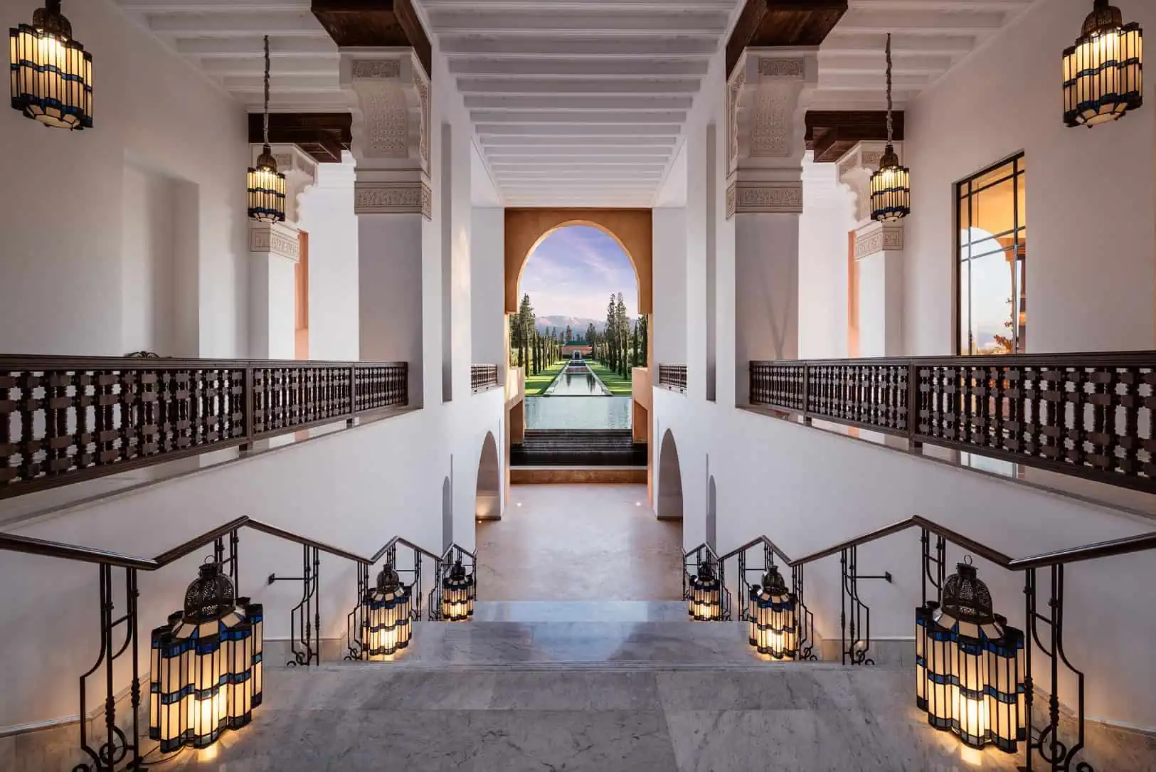 Private villa setting at The Oberoi Marrakech
