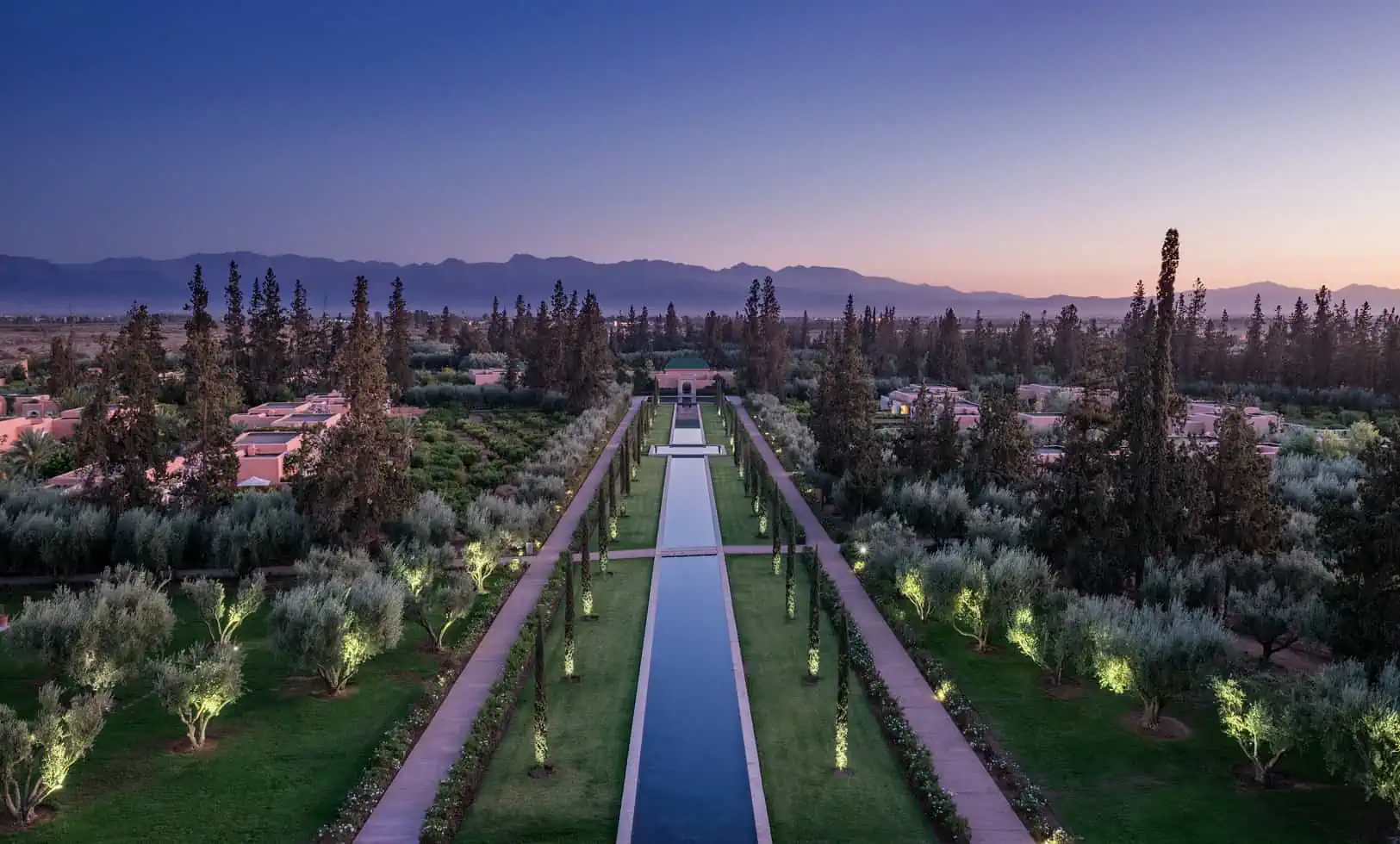 Moroccan architecture at The Oberoi Marrakech