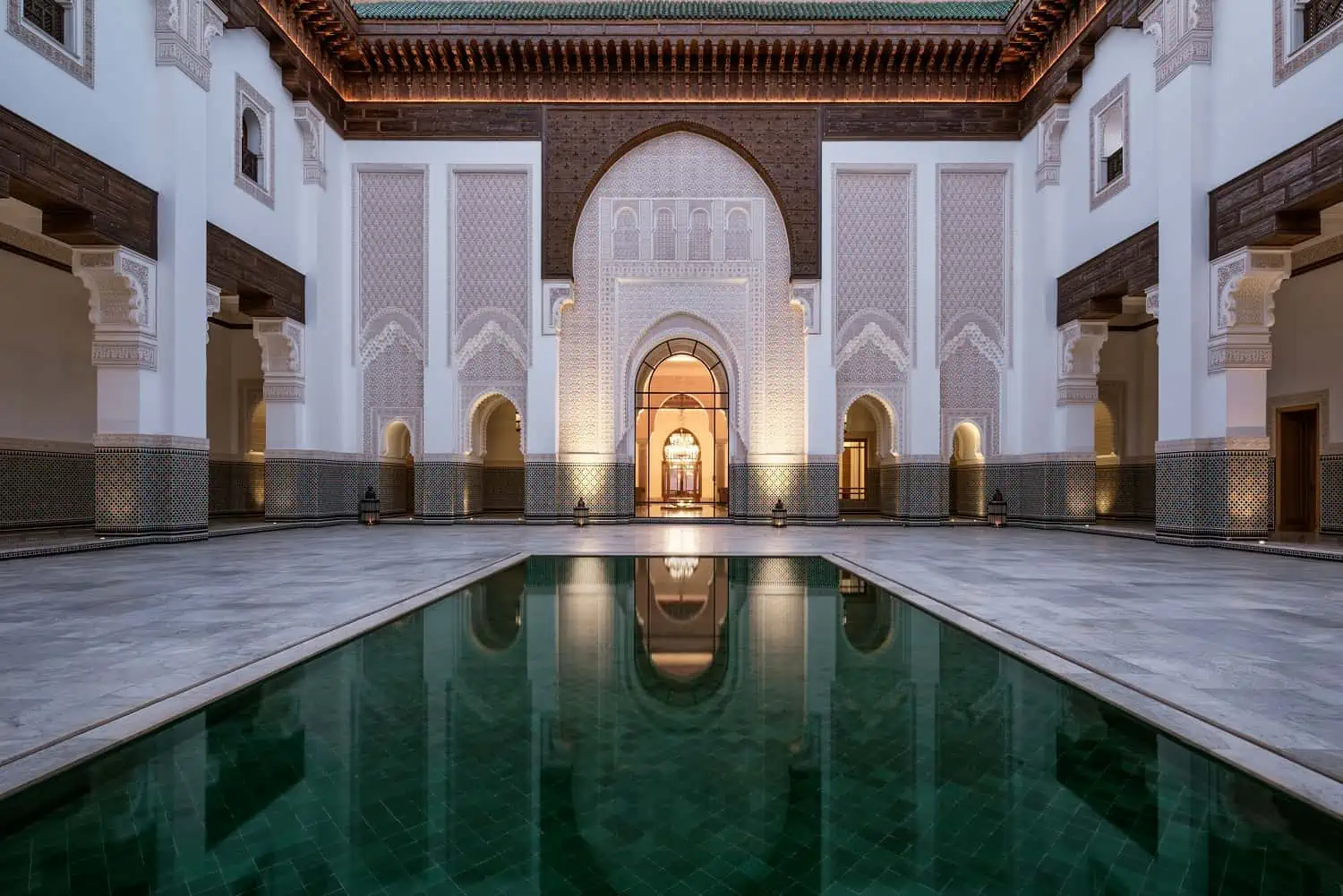 Landscaped exterior at The Oberoi Marrakech