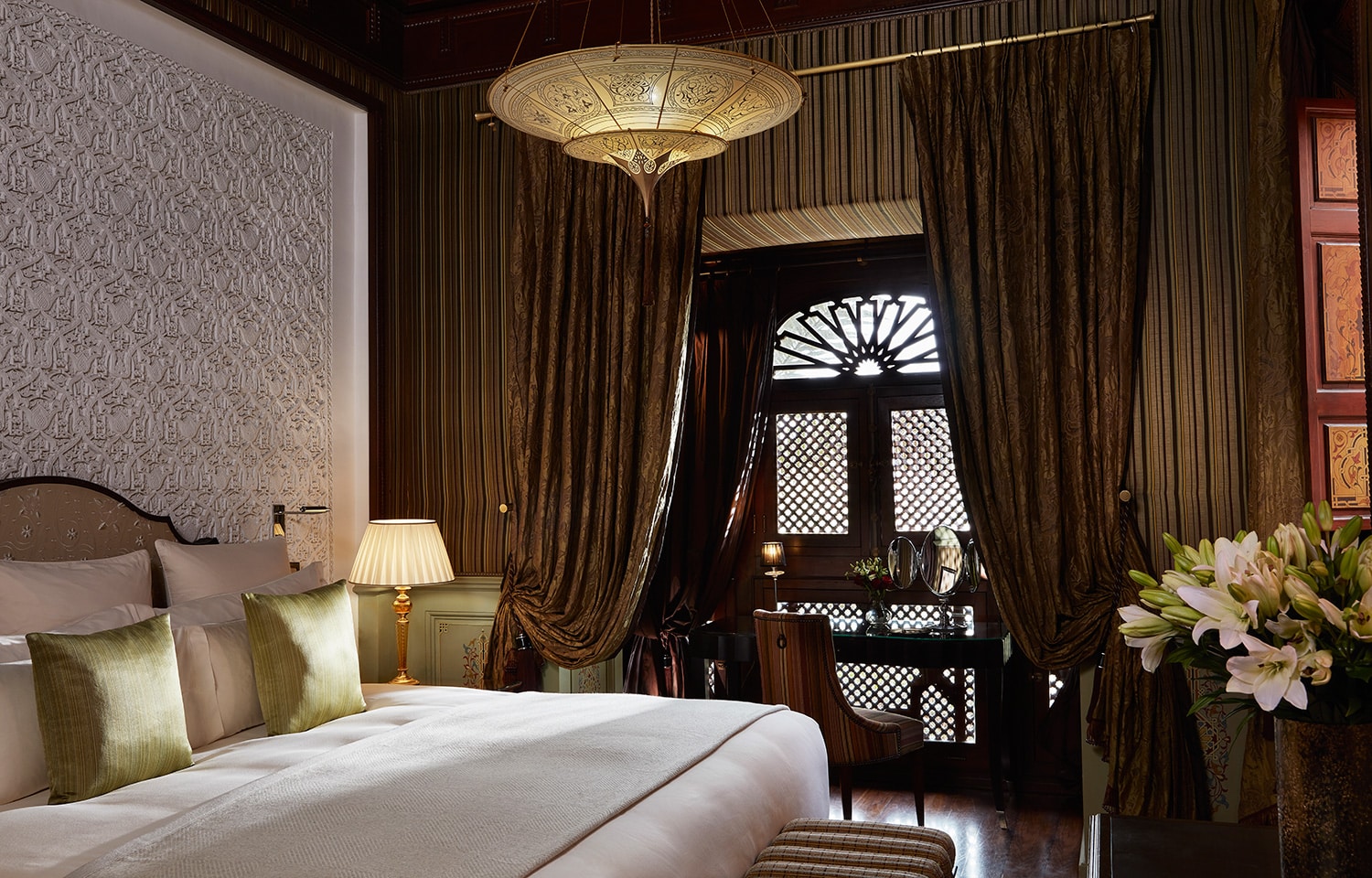 Bedroom in a Superior Riad at Royal Mansour Marrakech